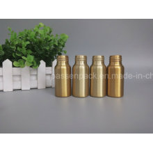 Golden Cosmetic aluminio botella de embalaje para el embalaje de perfume (PPC-ACB-057)